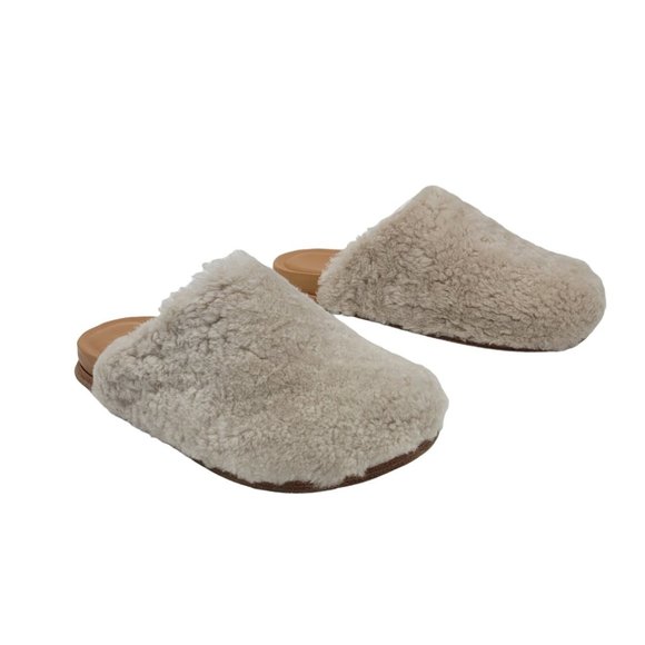 Wal & Pai Shoes - WAL & PAI Anthropologie Ogden shearling mule clog slide on shoe Size 39